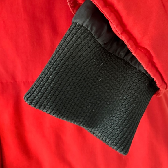 Canada Goose 3035L Mystique Red size XS woman Long parka with fur - Picture 12 of 16